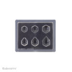 Padico Jewel Mold Mini Jewelry Cut Hexagon