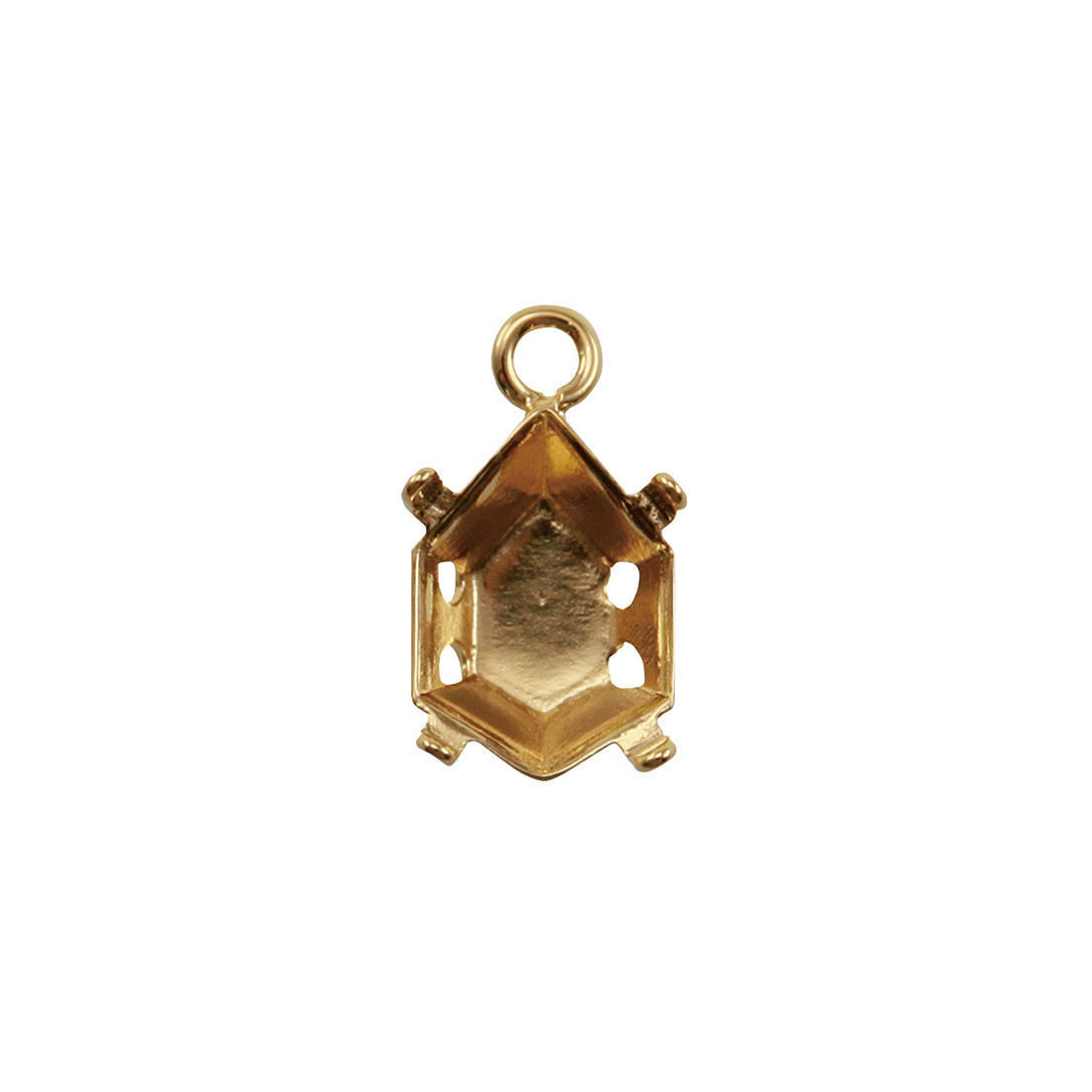 Chatonzetting voor Jewel Mold Mini Hexagon E