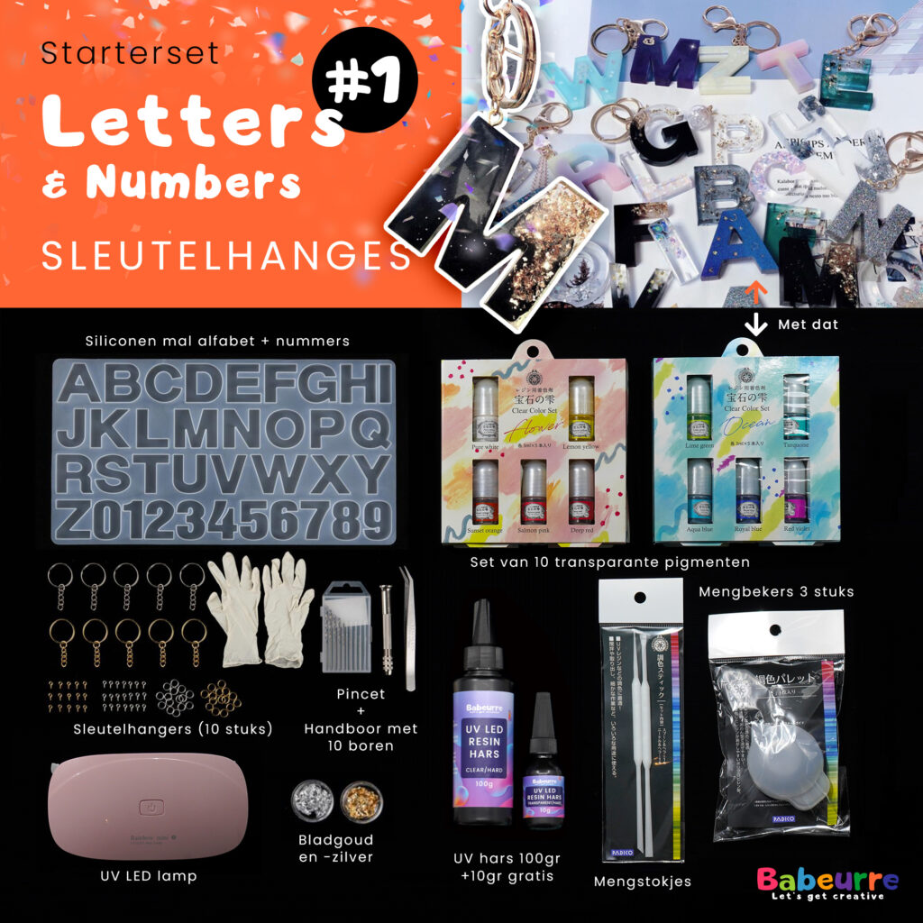 Babeurre Starterset Letters and Numbers
