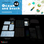 Starterset - Ocean and beach - Hangers - Versie #2