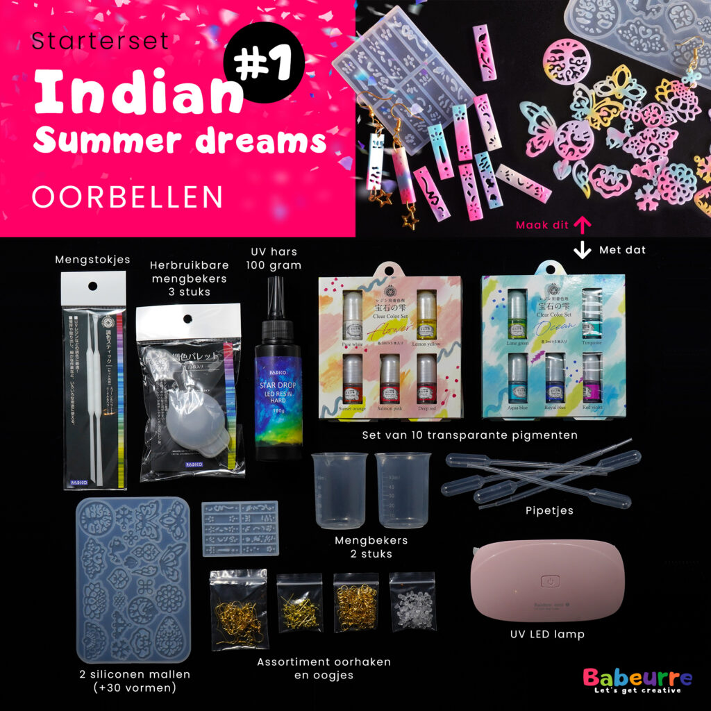 Starterset - Indian summer dreams - Oorbellen - Versie #1